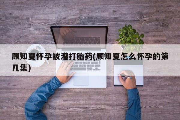 卖打胎药的微信顾知夏怀孕被灌打胎药(顾知夏怎么怀孕的第几集)